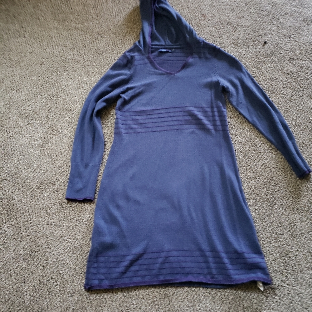 Prana Sweater Dress with hood